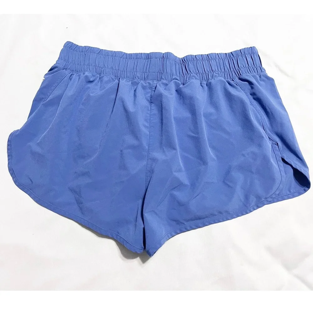 Victorias Secret Sport Womens Running Active‎ Shorts Athletic Blue Size L